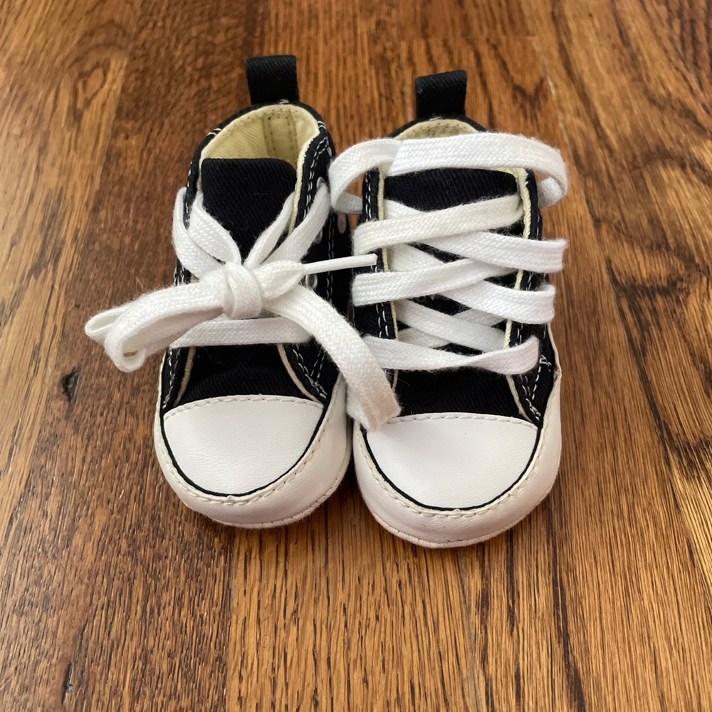 Converse Black and White Kids Sneakers